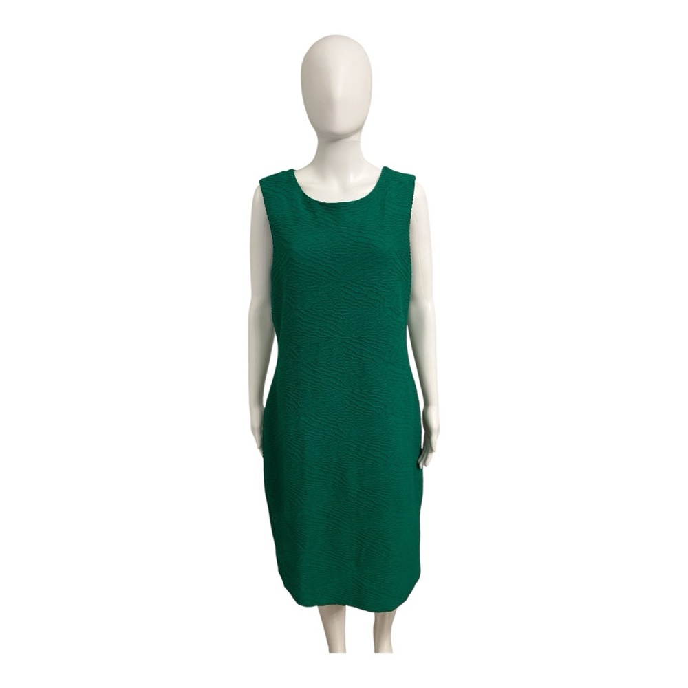 Calvin Klein Sleeveless Green Dress Size 12